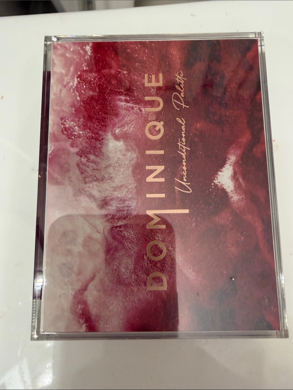 Dominique Unconditional Palette Wall Art - Deep Red & Burgundy